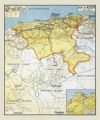 Carte Vidal Lablache 42 BIS - DEPARTEMENT D'ALGER - 100 x 120 cm (reproduction ancienne carte scolaire)