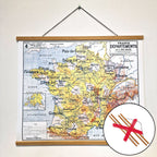 Affiche 60 x 50 cm sur POSTER PAPIER 150 g/m² satiné avec ou sans PORTE AFFICHE MAGNETIQUE EN BOIS - EN STOCK ENVOI RAPIDE