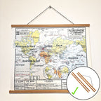 Affiche 60 x 50 cm sur POSTER PAPIER 150 g/m² satiné avec ou sans PORTE AFFICHE MAGNETIQUE EN BOIS - EN STOCK ENVOI RAPIDE