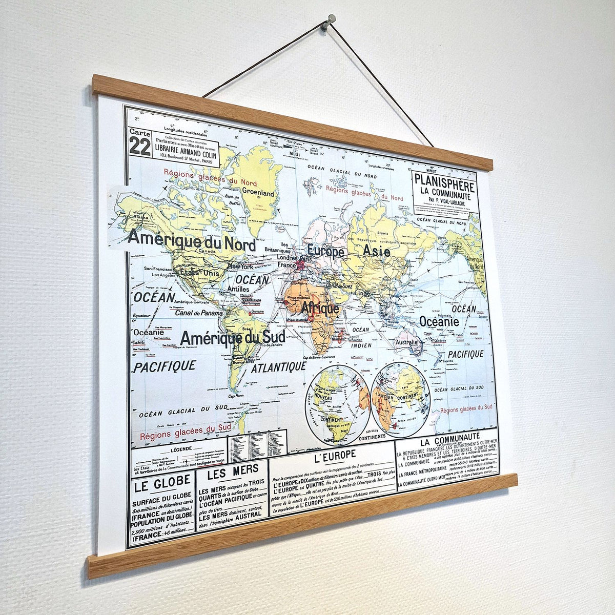 Affiche 60 x 50 cm sur POSTER PAPIER 150 g/m² satiné avec ou sans PORTE AFFICHE MAGNETIQUE EN BOIS - EN STOCK ENVOI RAPIDE