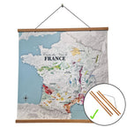 Affiche 60 x 50 cm sur POSTER PAPIER 150 g/m² satiné avec ou sans PORTE AFFICHE MAGNETIQUE EN BOIS - EN STOCK ENVOI RAPIDE