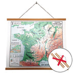 Affiche 60 x 50 cm sur POSTER PAPIER 150 g/m² satiné avec ou sans PORTE AFFICHE MAGNETIQUE EN BOIS - EN STOCK ENVOI RAPIDE
