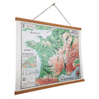 Affiche 60 x 50 cm sur POSTER PAPIER 150 g/m² satiné avec ou sans PORTE AFFICHE MAGNETIQUE EN BOIS - EN STOCK ENVOI RAPIDE
