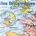 Carte Vidal Lablache 13 - EUROPE POLITIQUE - 120 x 100 cm (reproduction ancienne carte scolaire)