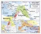 Carte Vidal Lablache 23 - CARTE DE L'ORIENT - 120 x 100 cm (reproduction ancienne carte scolaire)