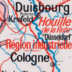 Carte Vidal Lablache 29 BIS - PAYS-BAS - POLITIQUE ET INDUSTRIELLE - 100 x 120 cm (reproduction ancienne carte scolaire)