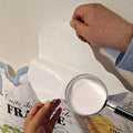 Carte des Vins de France - 120 cm Sticker Mural (forme de l'hexagone)