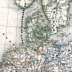 Carte de l'EMPIRE FRANCAIS 1812 - 135 x 100 cm - (Dufour - Dyonnet)