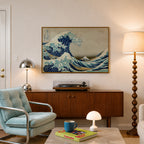 Grande Vague de Kanagawa Hokusai – Décoration Murale XXL – 120 x 80 cm ou 150 x 100 cm
