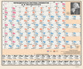 Tableau périodique Mendeleïev 1972 – 120 x 100 cm – version russe – affiche entière