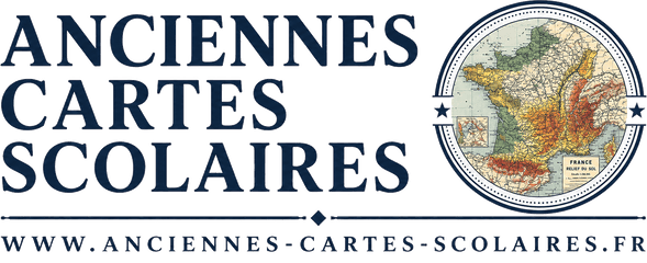 Anciennes Cartes Scolaires – cartes Vidal-Lablache