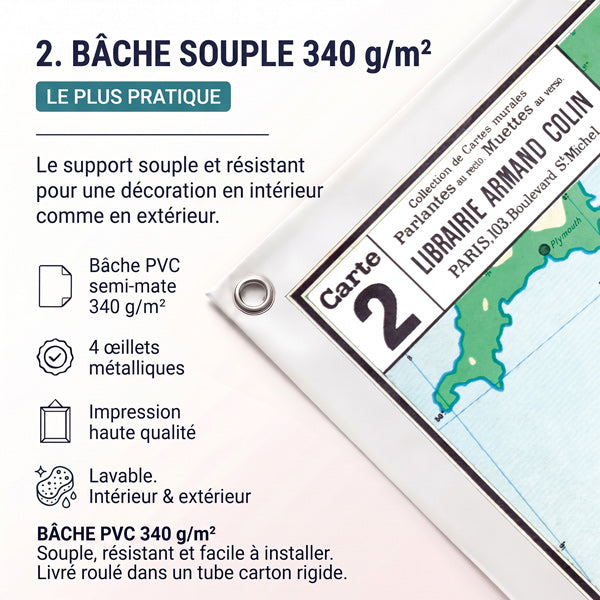 BACHE 340 g/m2